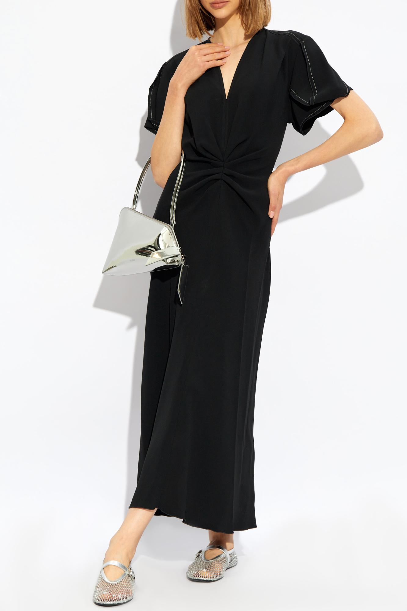 Victoria Beckham V-neck dress | Women's Clothing | Vitkac